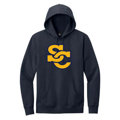 District Adult Unisex Fleece Hoodie - SC Logo Yellow Thumbnail