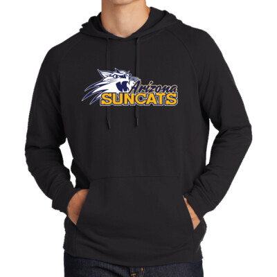 Adult Unisex Lightweight French Terry Pullover Hoodie - Suncats Logo Thumbnail