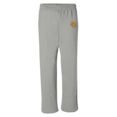 Adult Gildan Open Bottom Sweatpants - SC yellow Thumbnail