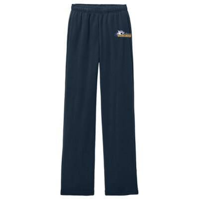 Adult Bella Canvas open bottom sweatpants - Suncat logo Thumbnail