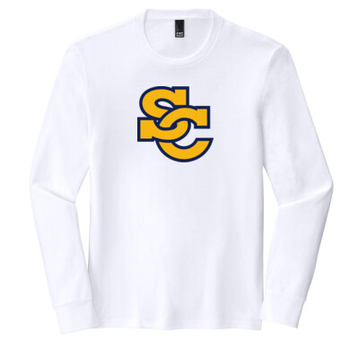 District Adult Triblend Long sleeve - SC Yellow Thumbnail